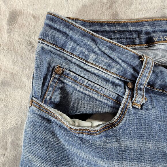 Versace Jeans Womens 6x35 V1969 Italia Abbigliamento Sportivo SRL Skinny Blue - Picture 4 of 10